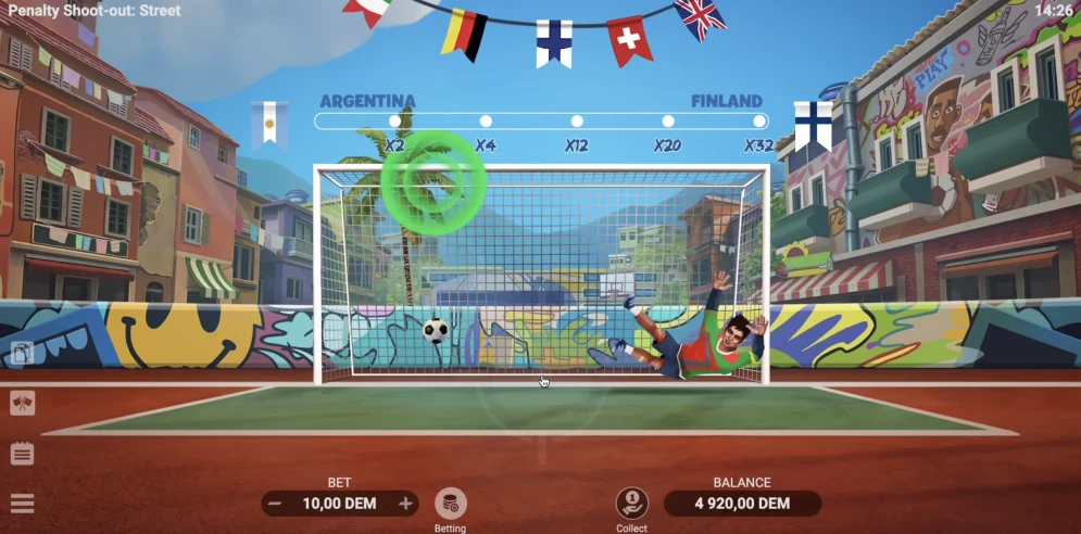 Penalty Shoot Out Slot